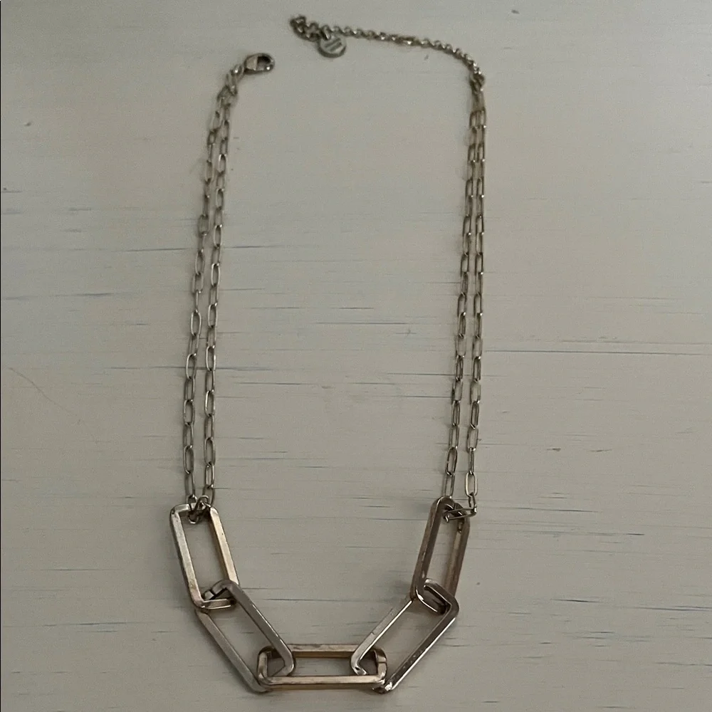 Maryln Schiff Paperclip Chain Gold-tone Necklace - Picture 1 of 5